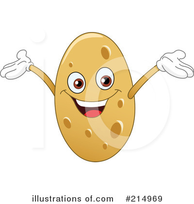 Illustrationsof Com 1084109 Royalty Free Potato Clipart Illustration