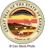 Kansas State Seal   The Great Seal Of The State Of Kansas