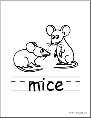 Mice Clipart Clip Art  Basic Words  Mice