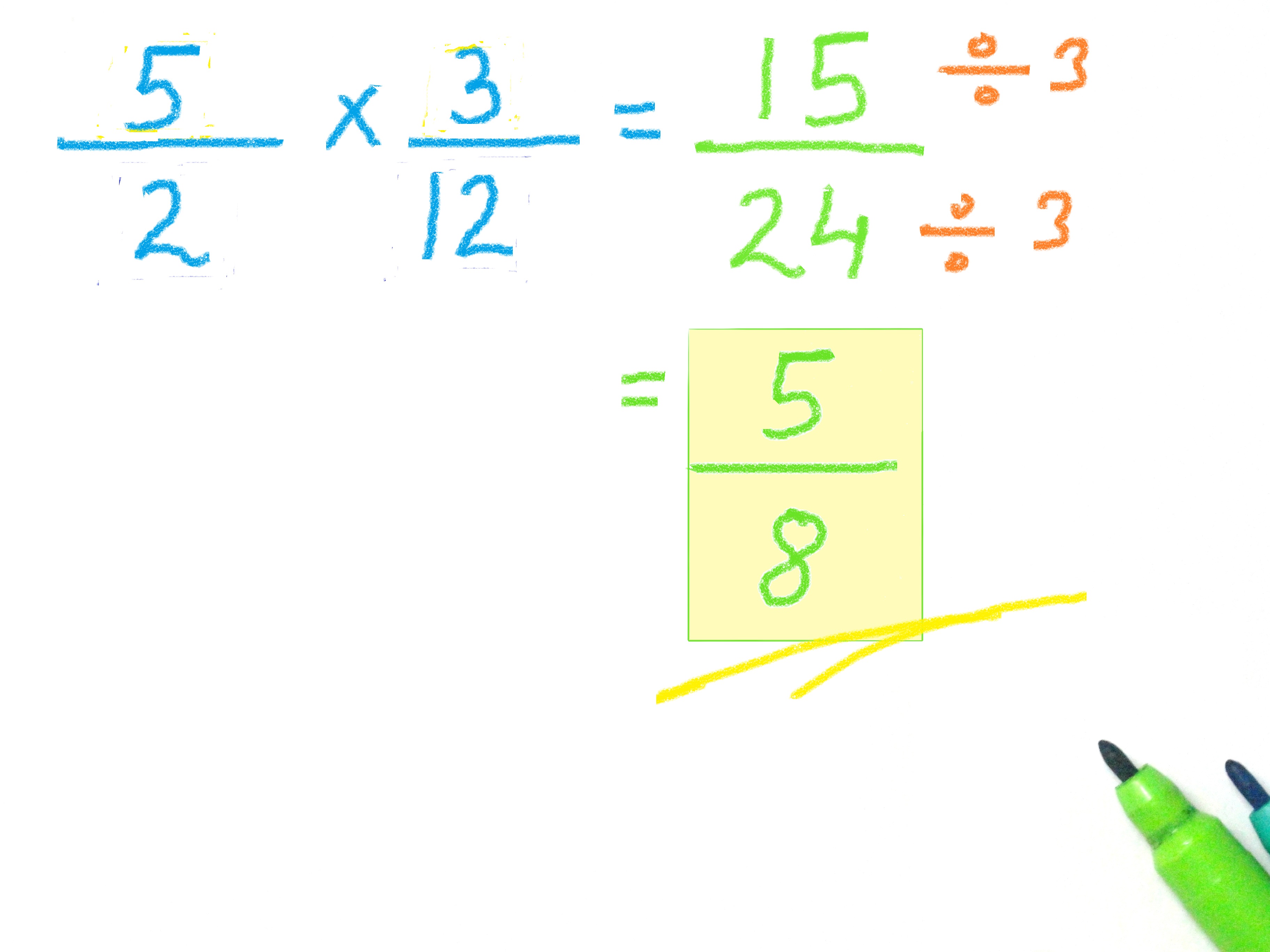 Multiplying Fractions Add And Multiply Fractions