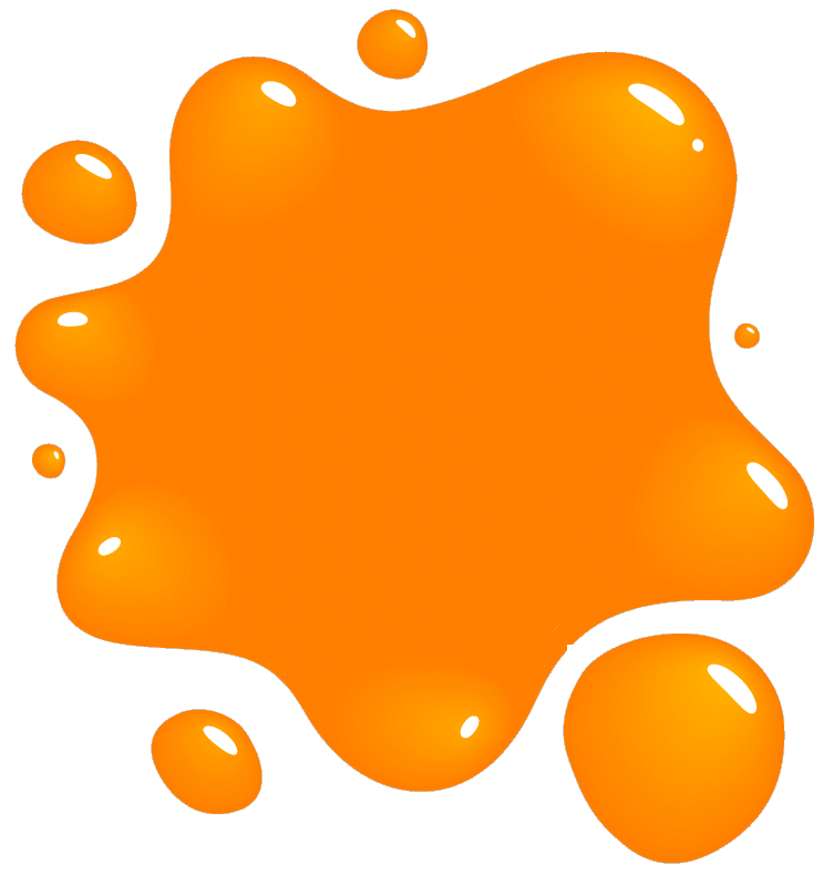 Orange Paint Splat   Interior And Exterior Design   Pinterest