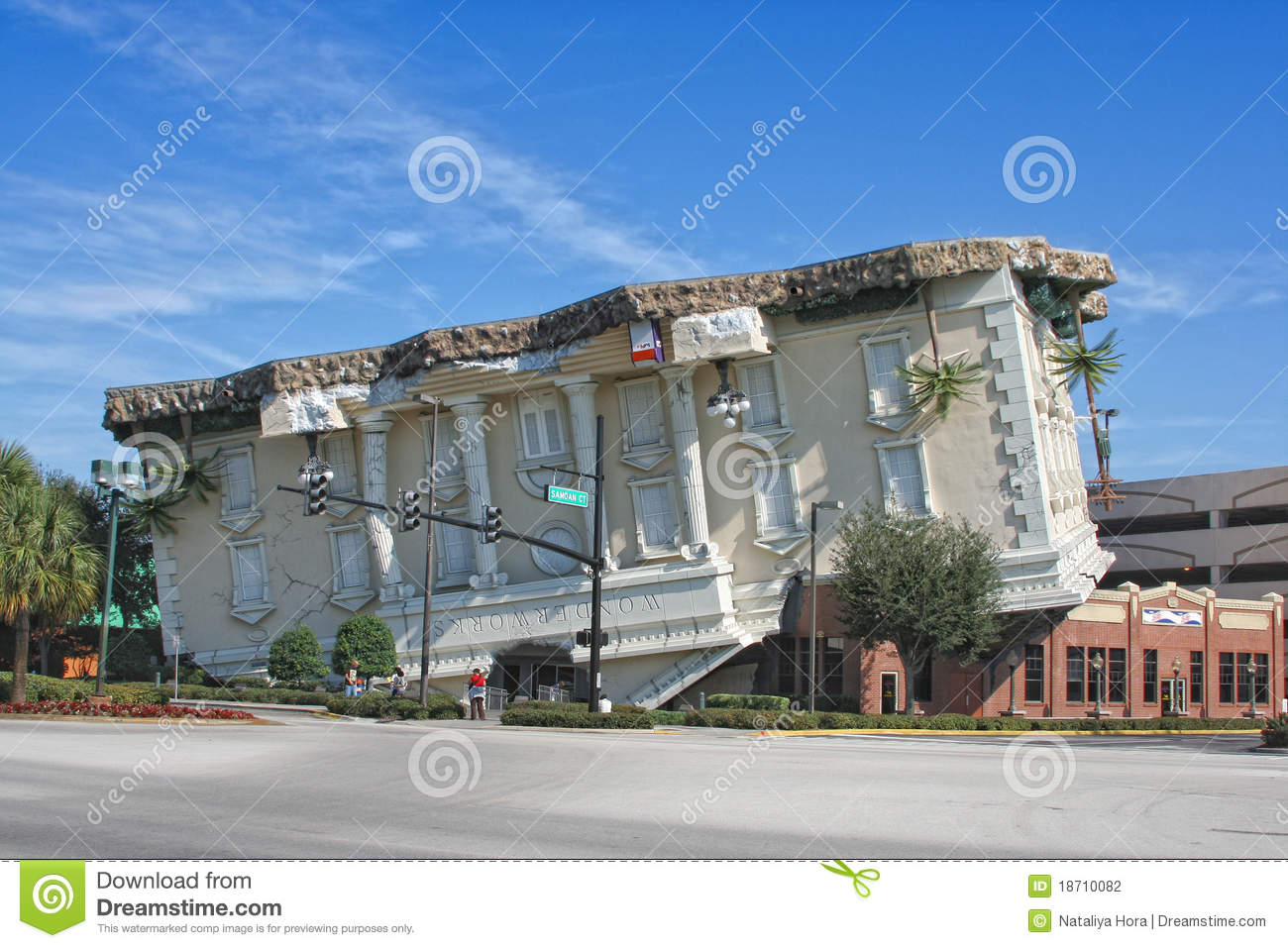View On Upside Down Wonderworks Building Editorial Photography   Image