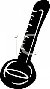 Weather Thermometer Clip Art Black And White Black And White