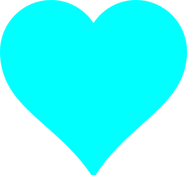 Blue Heart Clip Art   Vector Clip Art Online Royalty Free   Public
