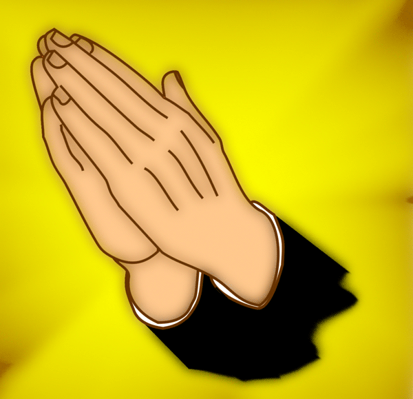Christian Praying Hands Clip Art