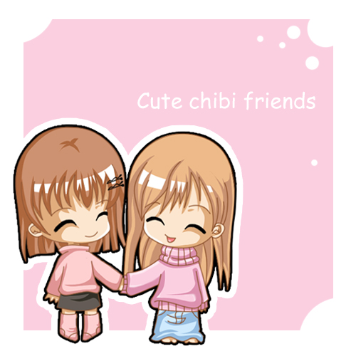 Cute Chibi Friends By  Arinna