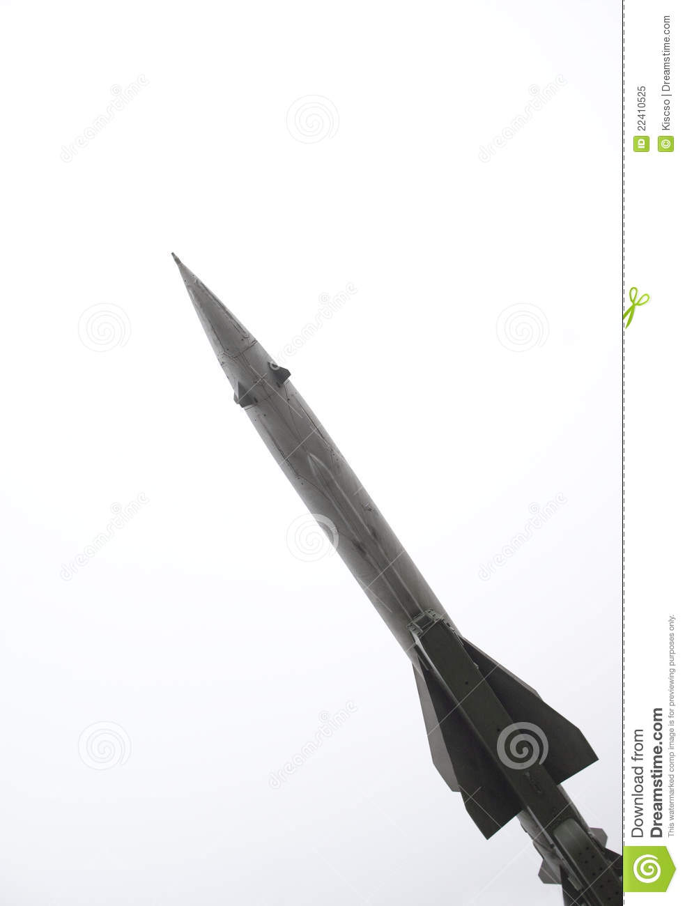 Nuclear Missile Royalty Free Stock Photo   Image  22410525