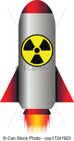 Nuclear Missiles Clipart Nuclear Ballistic Rocket  
