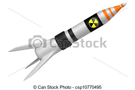 Nuclear Missiles Clipart Nuclear Bomb   Csp10770495