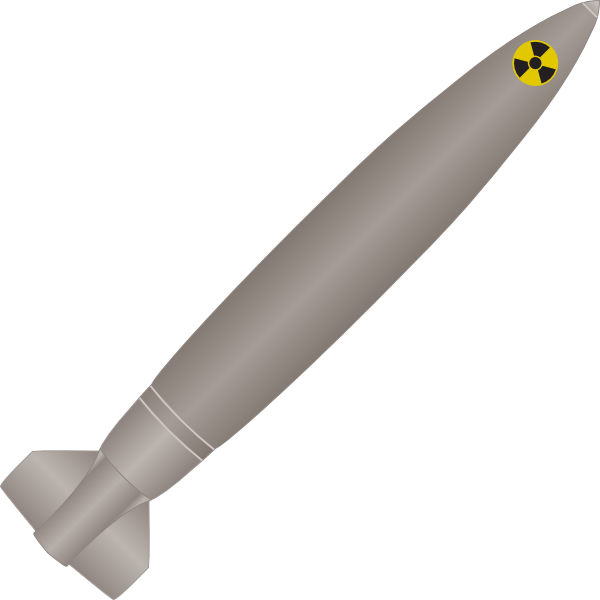 Nuke Weapon Clip Art At Clker Com   Vector Clip Art Online Royalty