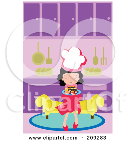 Poster Art Print  Cute Little Asian Girl Carrying A Sushi Tray By Bnp