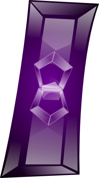 Purple Gem Clip Art   Vector Clip Art Online Royalty Free   Public