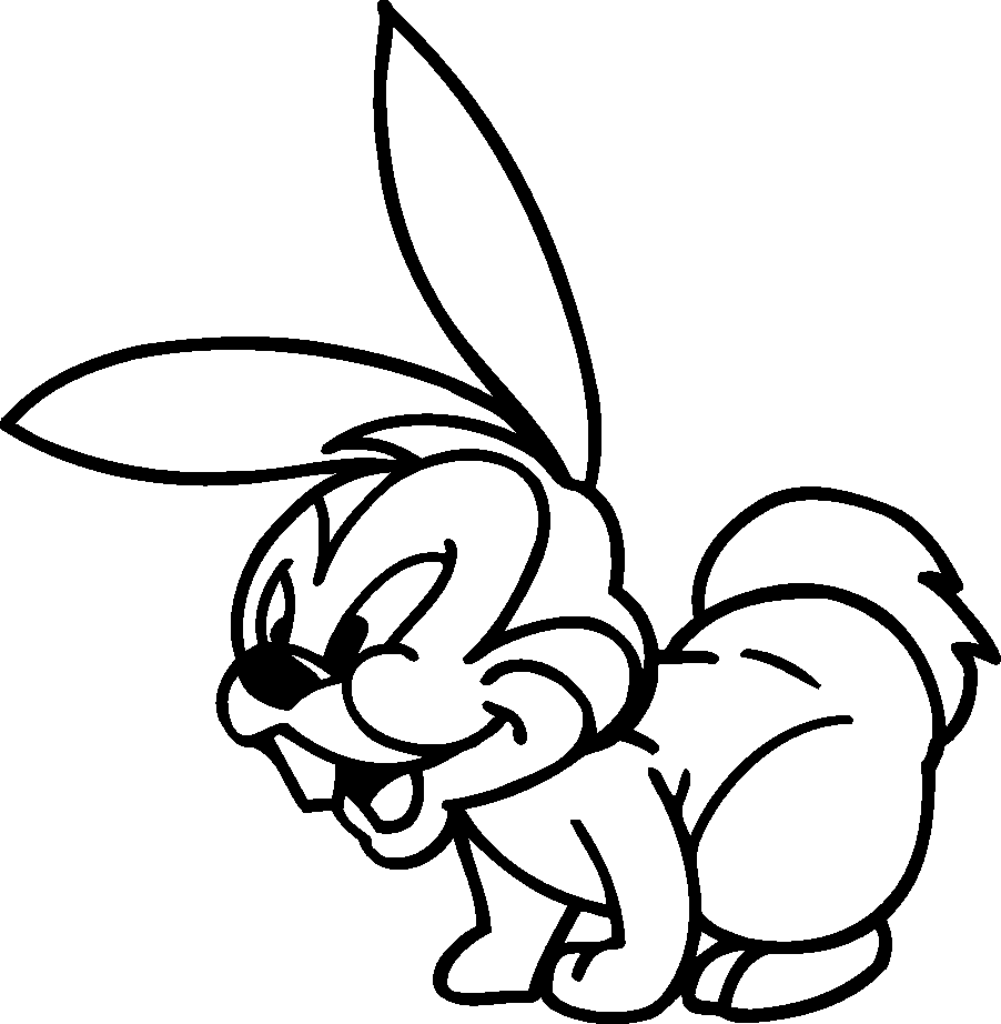 Rabbit Gif Clipart Baby Rabbit Clipart Walking Rabbit Gif Cartoon