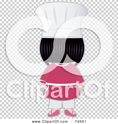 Royalty Free  Rf  Clipart Illustration Of A Little Asian Chef Girl