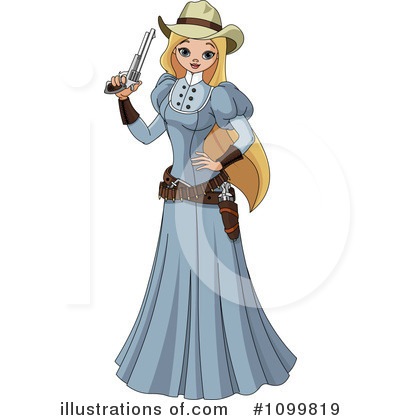 Royalty Free  Rf  Wild West Clipart Illustration By Pushkin   Stock