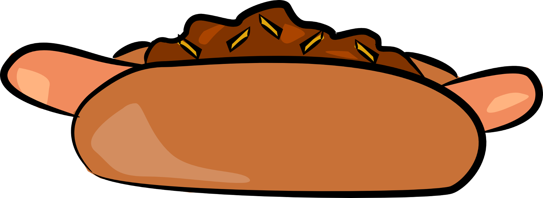 The Totally Free Clip Art Blog  Food   Chili Dog