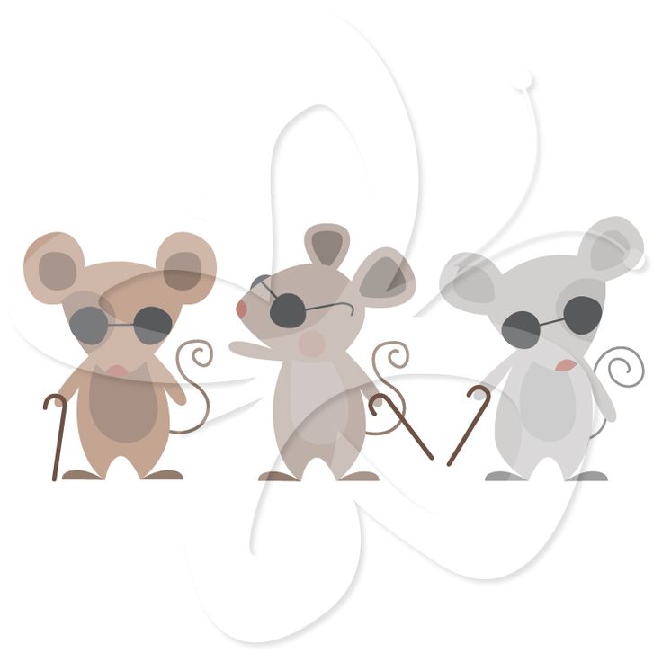 This Three Blind Mice Clip Art Is Charming Nursery Rhyme Clipart  Its