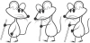 Three Blind Mice Clipart Image