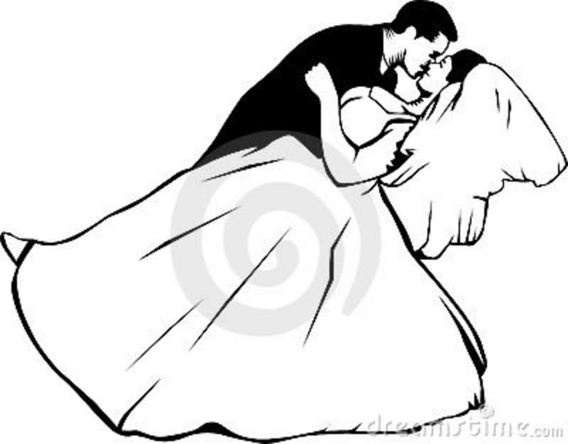 Bride And Groom Clipart Black And White   Clipart Panda   Free Clipart    
