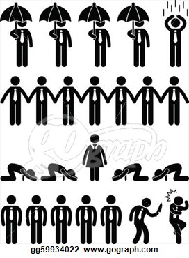 Business Office Workplace Scenario  Clipart Drawing Gg59934022