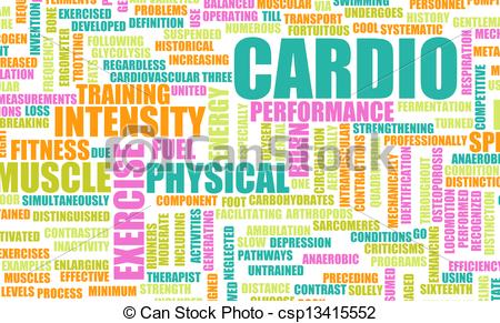 Cardiovascular Endurance Clipart Stock Illustration   Cardio
