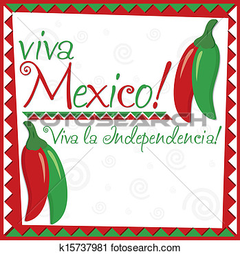 Clipart   Mexican Independence Day   Fotosearch   Search Clip Art    