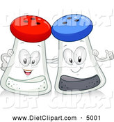 Diet Clip Art Of Happy Salt And Pepper Shakers By Bnp Design Studio