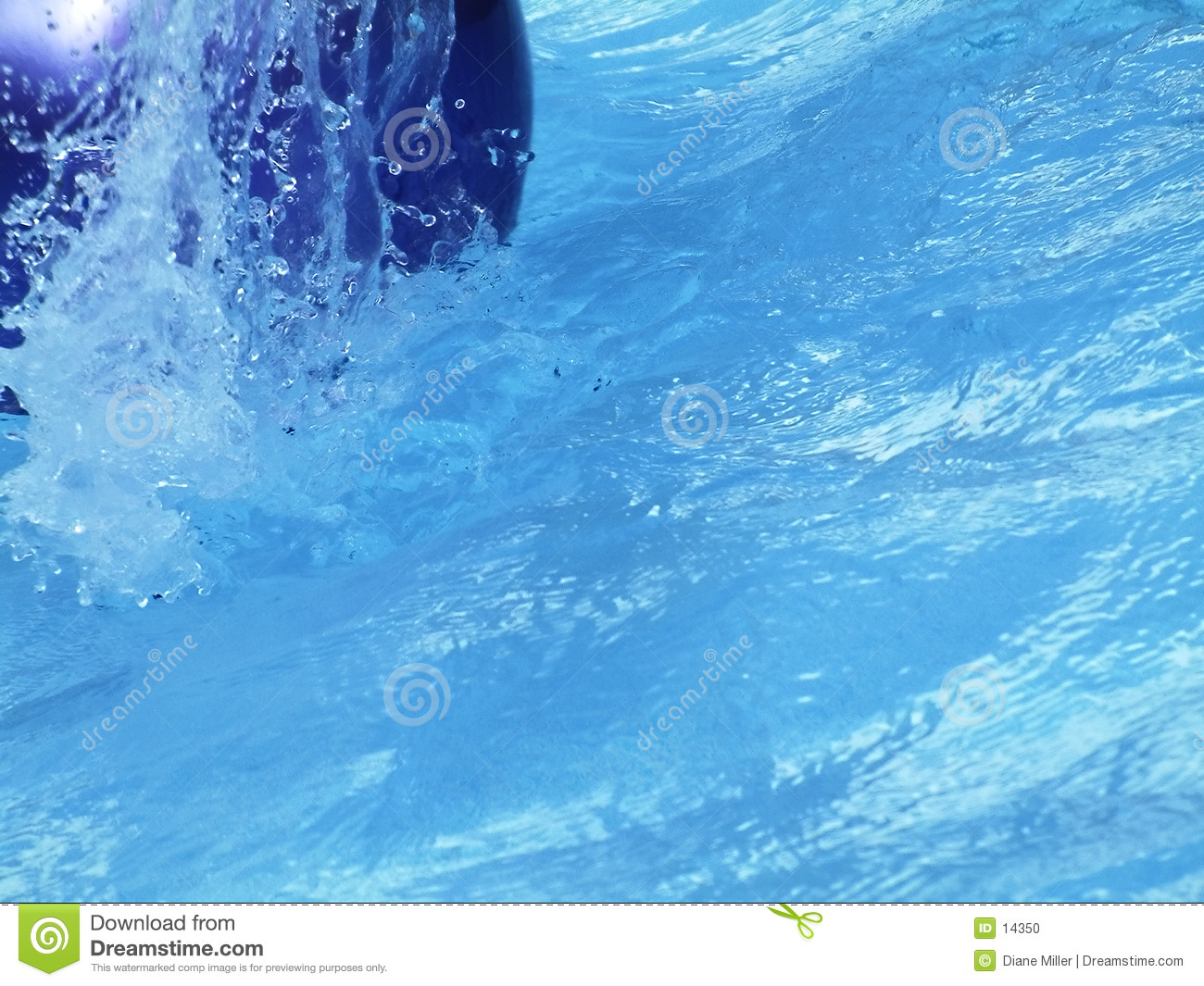 Pool Splash Stock Photo   Image  14350