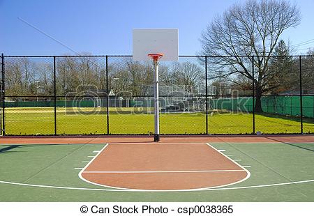 Stock Images Of Basketball Court   Outdoor Basketball Court Csp0038365    