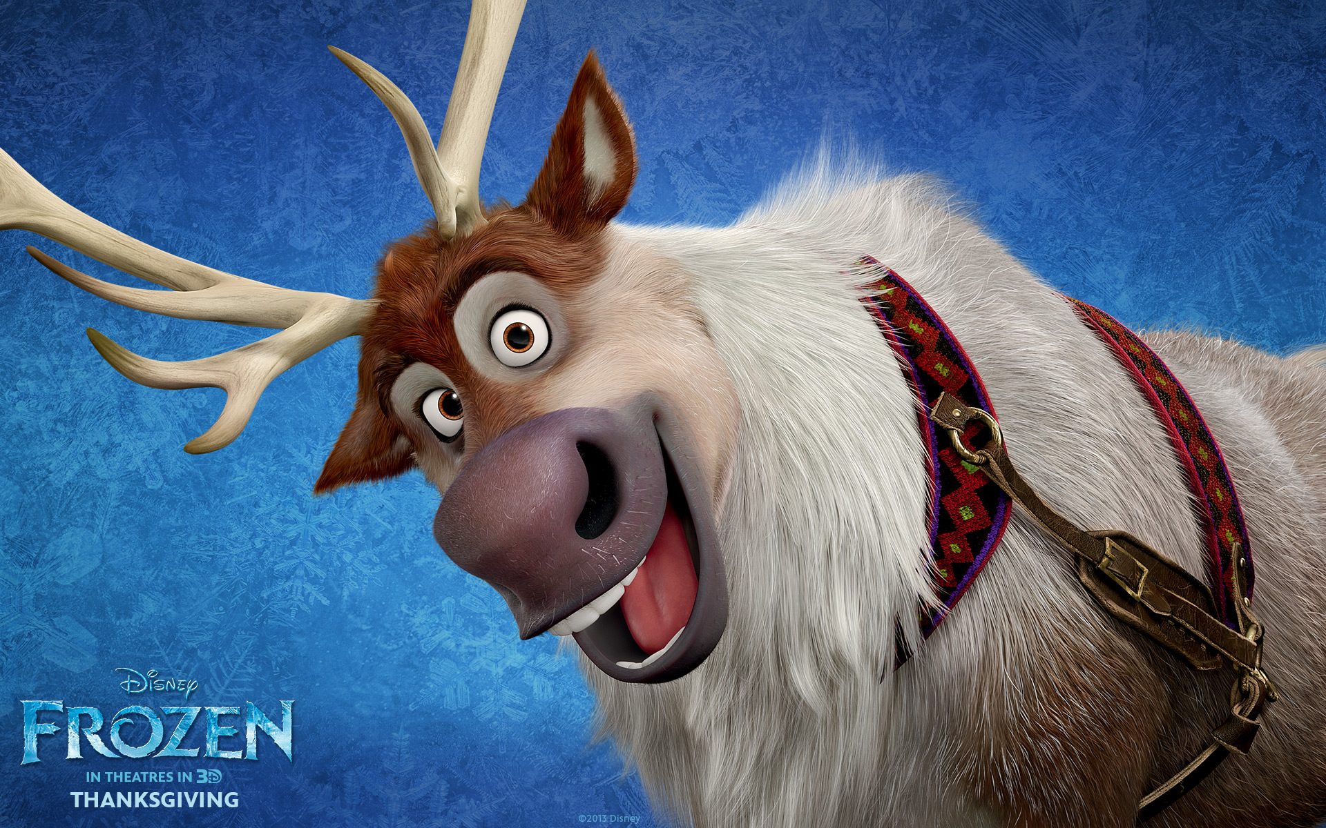 Sven The Reindeer From Disney S Frozen Wallpaper   Click Picture For