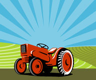 Vintage Tractor Clip Art Stock Images   Image  17911494