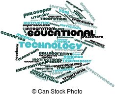 Word Cloud For Educational Technology   Abstract Word Cloud   