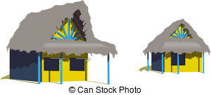 Beach Huts Illustrations And Clipart  254 Beach Huts Royalty Free