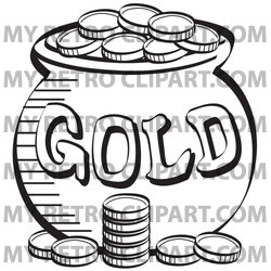 Coins Clip Art Black And White   Clipart Panda   Free Clipart Images