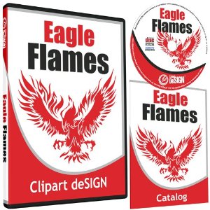  Com  Eagle Flames Clipart Falcon Bird Vinyl Cutter Plotter Clip Art    