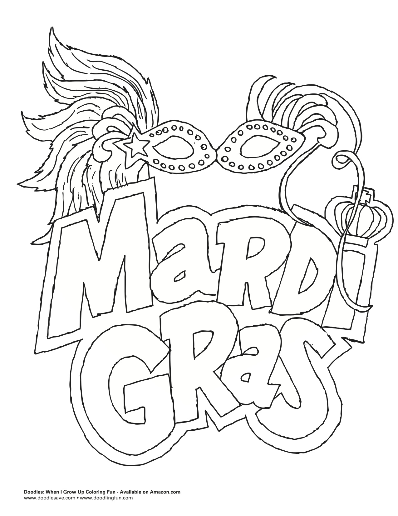 Mardi Gras   Doodles Ave