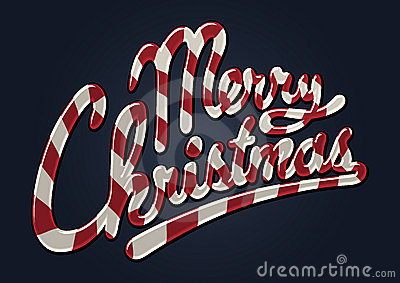 Merry Christmas Candy Cane Stock Images   Image  11335014