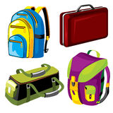Packing Backpack Stock Vectors Illustrations   Clipart
