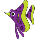 Purple Jellyfish Clipart Royalty Free Public Domain Icon