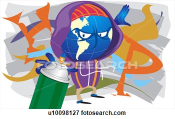 Stock Illustration Of Close Up Of A Person Wearing A Hooded Jacket And