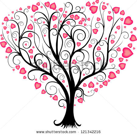 Tree With Heart Shaped Leaves