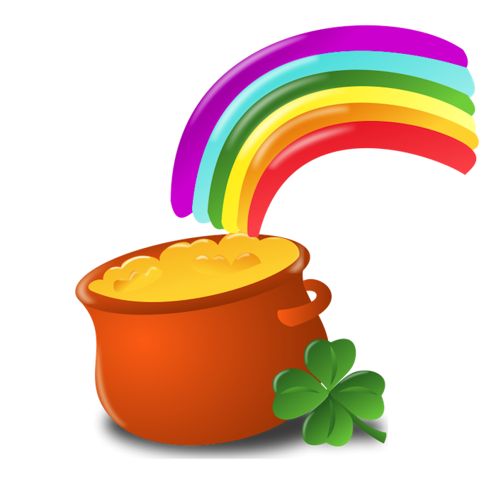 Wishing You A March Filled With Rainbows And     Maybe Even A Pot Of