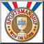 Clip Art  Sportsmanship Medal Color