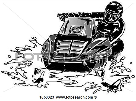 Clipart   Snowmobile  Fotosearch   Search Clip Art Illustration