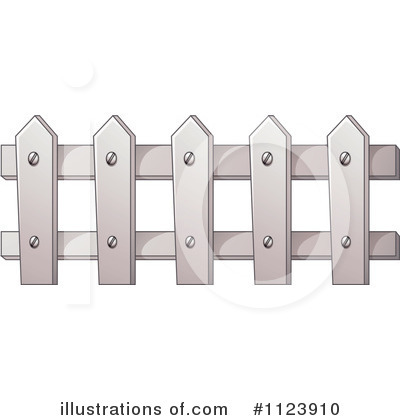Fence Clipart  1123910 By Colematt   Royalty Free  Rf  Stock