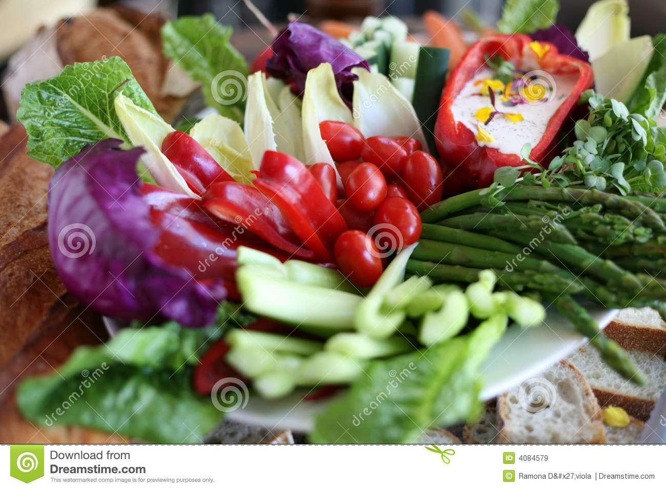 Fresh Vegetable Crudite Platter Royalty Free Stock Images   Image