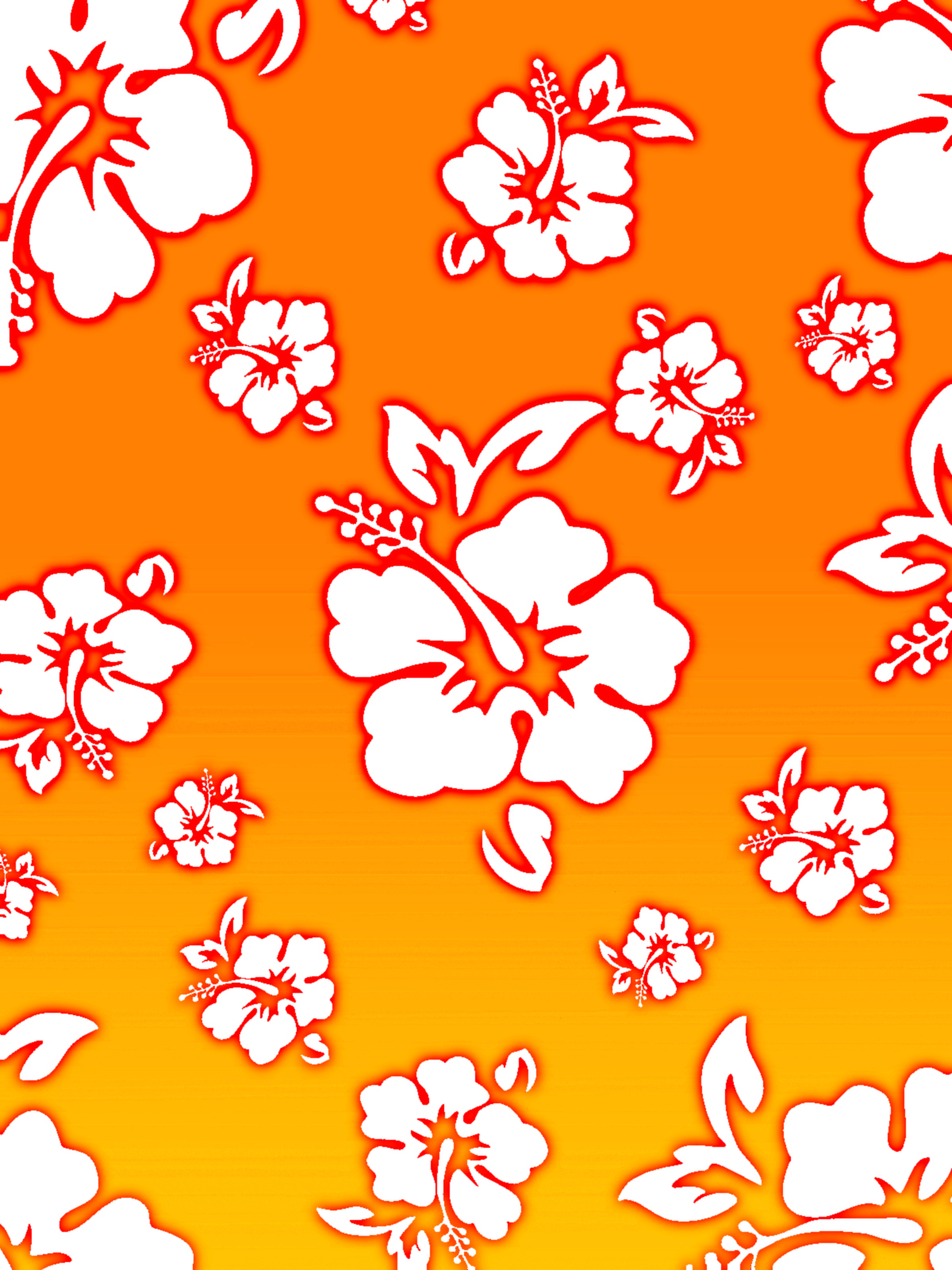 Hawaiian Flower Background By Rengurenge On Deviantart