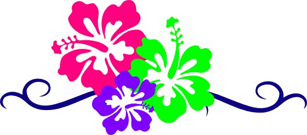 Hawaiian Flowers Clip Art   Cliparts Co
