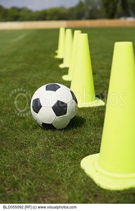 Soccer Ball Cartoon Character With Colorful Soccer Ball Stock Image    