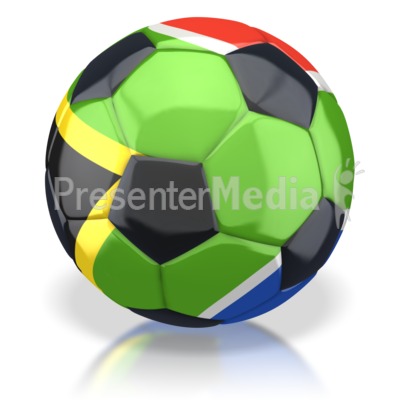 South Africa Soccer Ball   Sports And Recreation   Great Clipart For